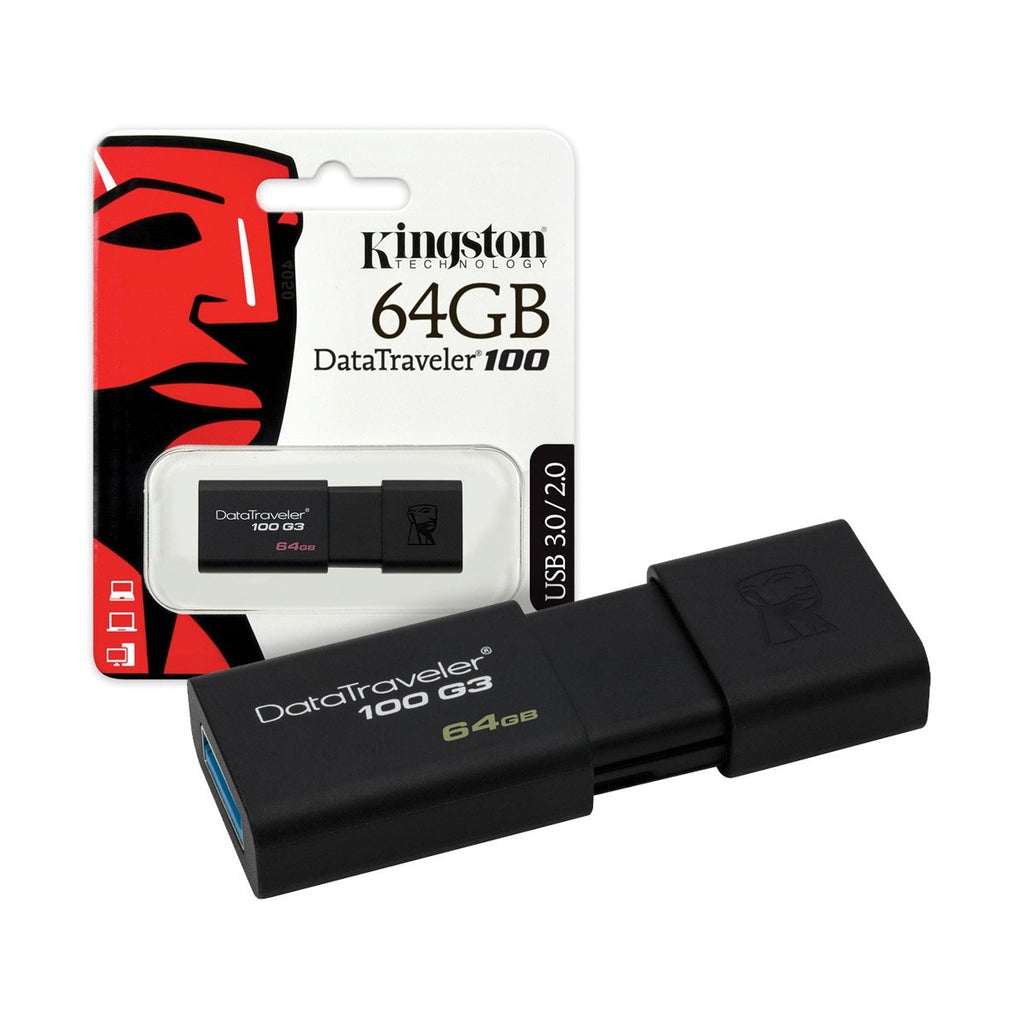 Kingston DataTraveler 100 G3 - Unidad flash USB - 64 GB