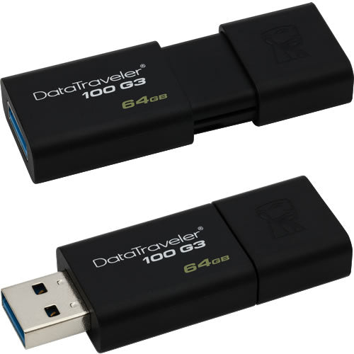 Kingston DataTraveler 100 G3 - Unidad flash USB - 64 GB