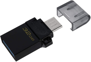 USB 32 GB - microDuo 3.0 G2 y USB Type-A - OTG