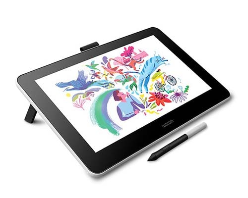 Wacom One DTC133 - Digitalizador con display LCD - diestro y zurdo - 29.4 x 16.6 cm - cableado - USB, HDMI
